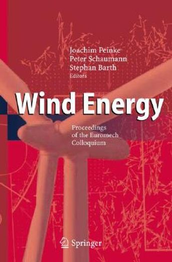 wind energy,proceedings of the euromech colloquium