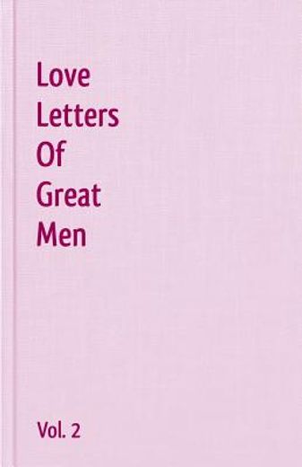 love letters of great men (in English)