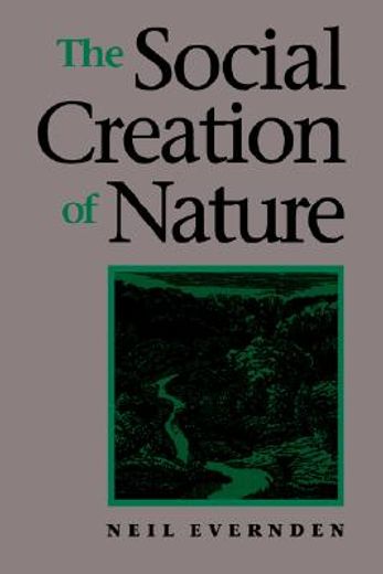 the social creation of nature