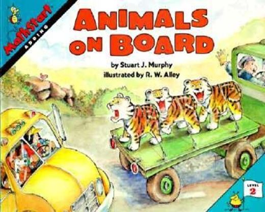 animals on board,adding, level 2 (en Inglés)
