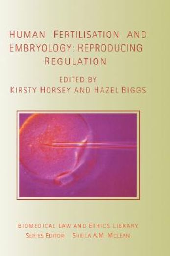 human fertilisation and embryology,reproducing regulation