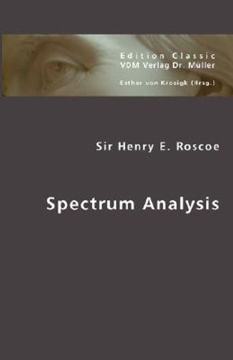 spectrum analysis