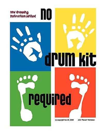 no drum kit required (en Inglés)