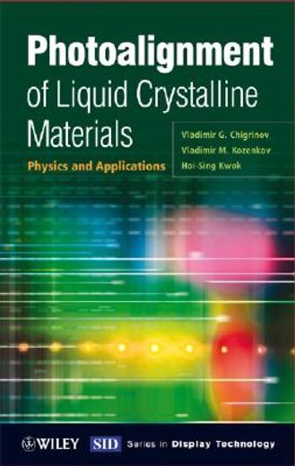 photoalignment of liquid crystalline materials,physics and applications