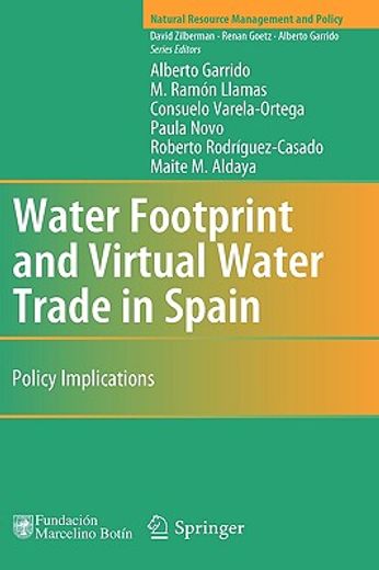 water footprint and virtual water trade in spain,policy implications