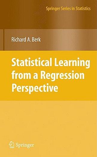 statistical learning from a regression perspective