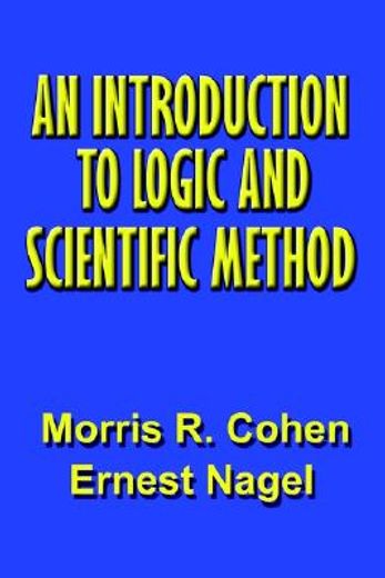 an introduction to logic and scientific method