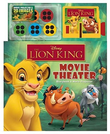 disney the lion king movie theater storybook,storybook & movie projector
