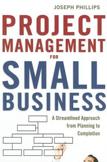 project management for small business: a streamlined approach from planning to completion (en Inglés)