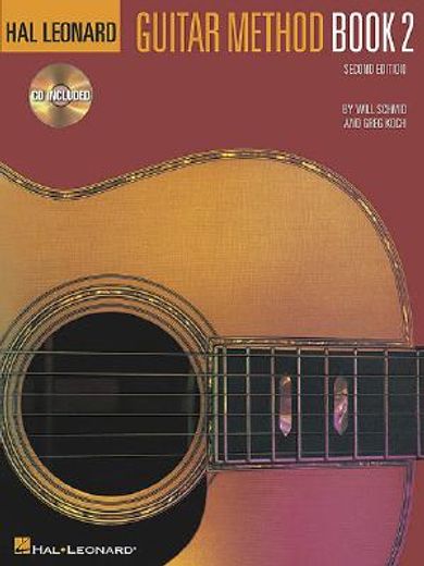 hal leonard guitar method book 2 (en Inglés)