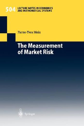 the measurement of market risk (en Inglés)