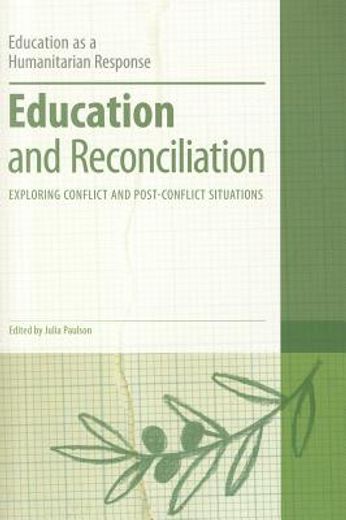 education and reconciliation,exploring conflict and post-conflict situations