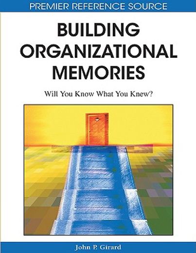 building organizational memories,will you know what you knew?