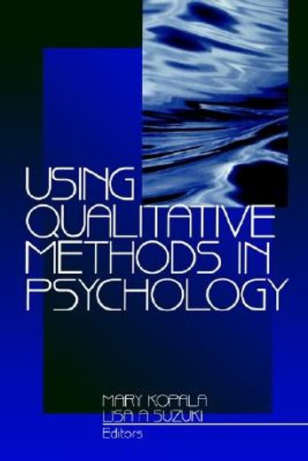 using qualitative methods in psychology