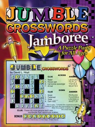 jumble crossword jamboree,a puzzle party for all ages