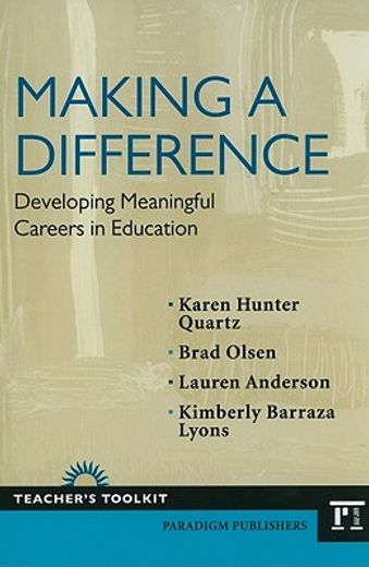 making a difference,developing meaningful careers in education