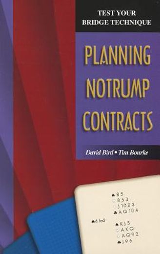 planning in notrump contracts (in English)