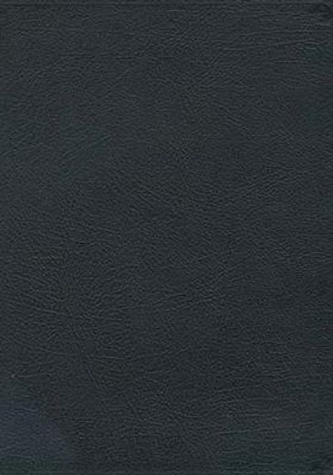 the macarthur study bible,new king james version, black bonded leather