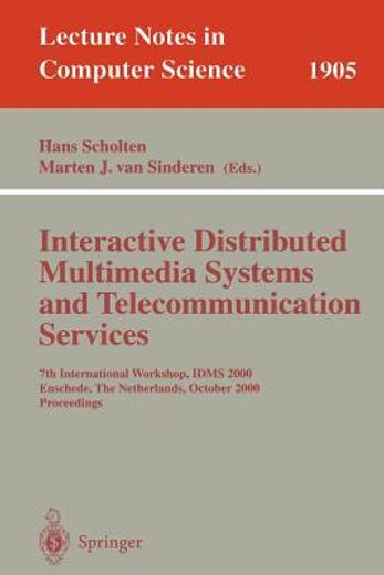 interactive distributed multimedia systems and telecommunication services (en Inglés)
