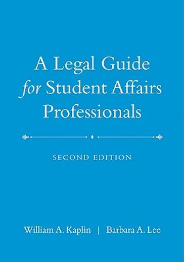 a legal guide for student affairs professionals