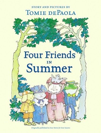 four friends in summer (en Inglés)