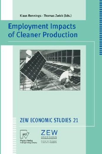 employment impacts of cleaner production (en Inglés)