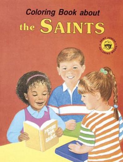 coloring book about the saints (en Inglés)