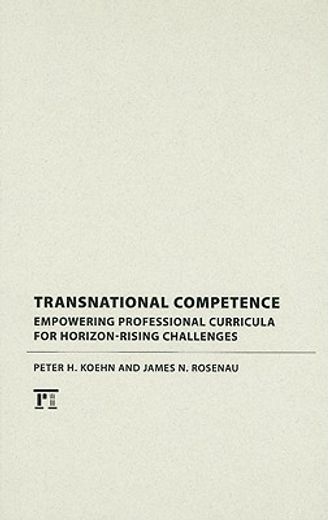 Transnational Competence: Empowering Curriculums for Horizon-Rising Challenges (en Inglés)