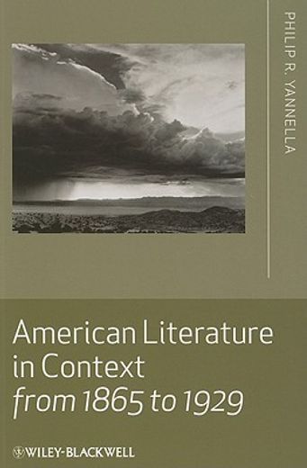 american literature in context from 1865 to 1929