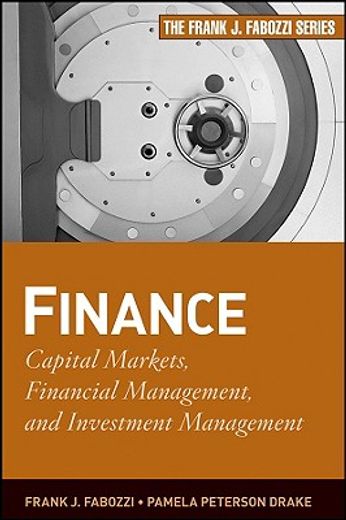 finance,capital markets, financial management, and investment management (en Inglés)