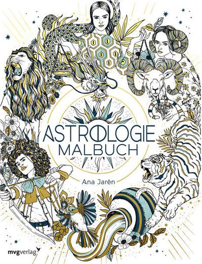 Astrologie-Malbuch (en Alemán)