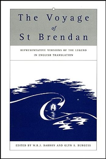 the voyage of saint brendan,representative versions of the legend in english translation, with indexes of themes and motifs from