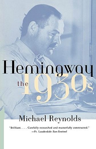 hemingway,the 1930s (in English)