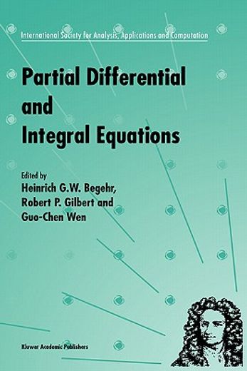partial differential and integral equations (en Inglés)