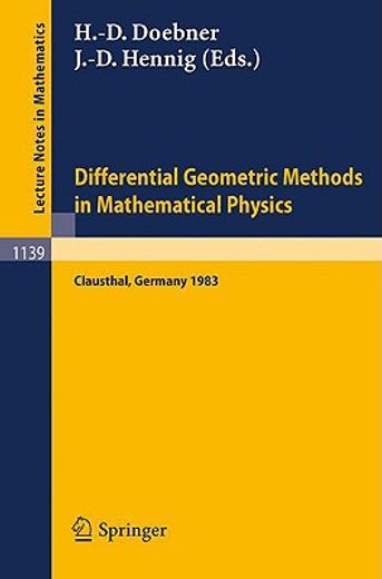 differential geometric methods in mathematical physics (in English)
