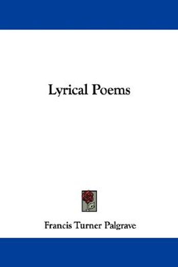 lyrical poems