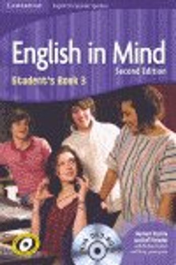 (ed. esp). (11). english in mind 3. (st+dvd rom) española (en Inglés)