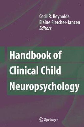 handbook of clinical child neuropsychology