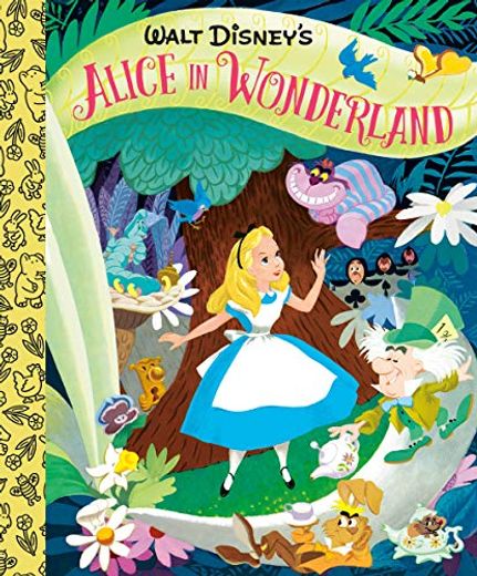 Walt Disney's Alice in Wonderland Little Golden Board Book (Disney Classic) (Little Golden Board Books) by rh Disney [Board Book ] (en Inglés)