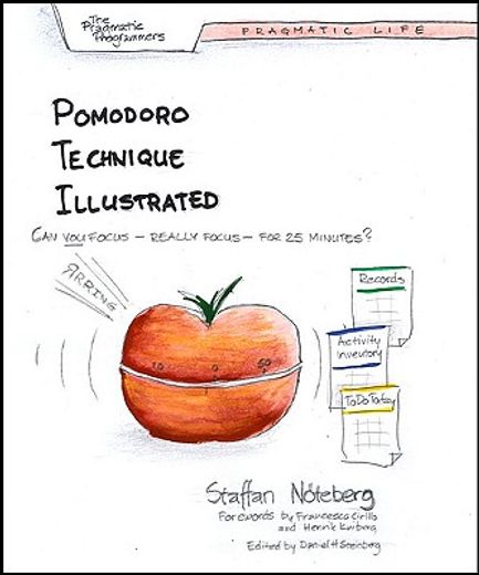 pomodoro technique illustrated,the easy way to do more in less time (in English)