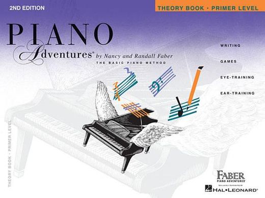 piano adventures - primer level,theory book (in English)
