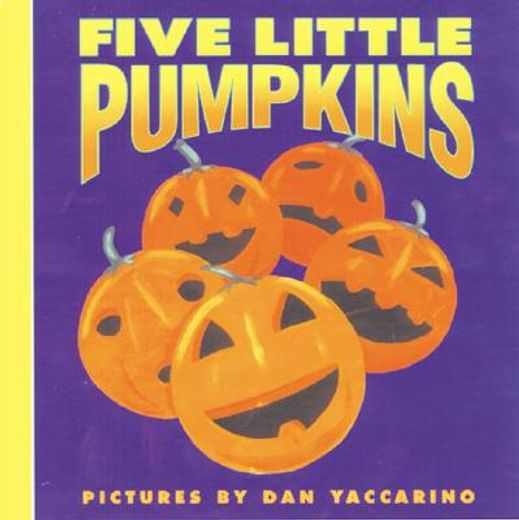 five little pumpkins (en Inglés)