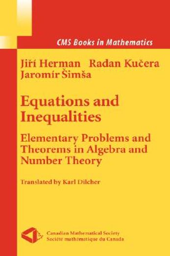 equations and inequalities, 360pp, 2000.