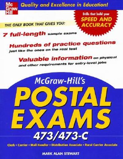 mcgraw-hill´s postal exams 473/473c (en Inglés)