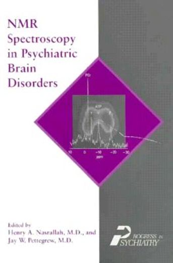 nmr spectroscopy in psychiatric brain disorders