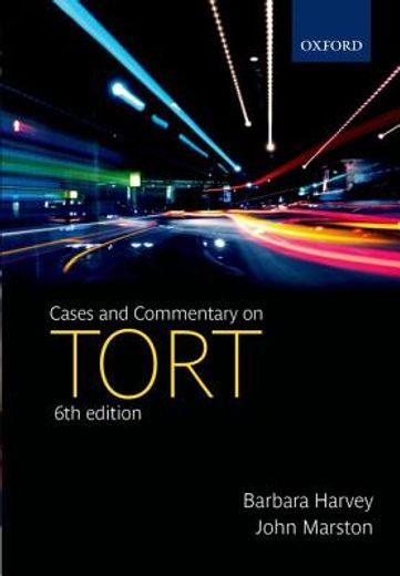 cases and commentary on tort