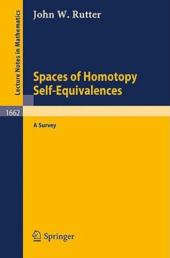 spaces of homotopy self-equivalences - a survey (en Inglés)