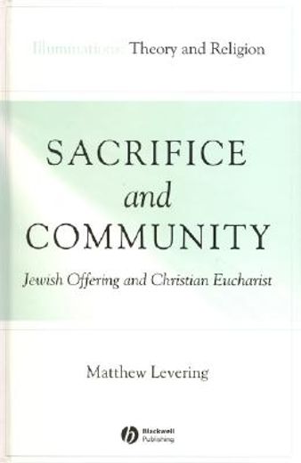 sacrifice and community,jewish offering and christian eucharist