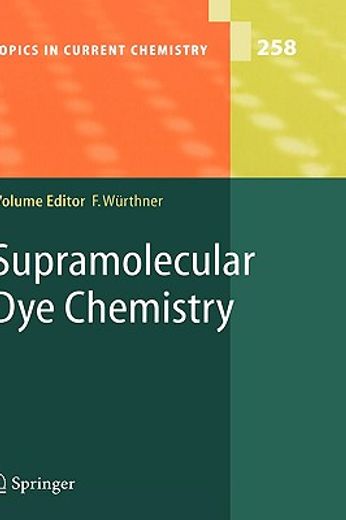 supramolecular dye chemistry (en Inglés)