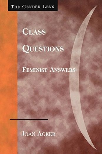 class questions,feminist answers